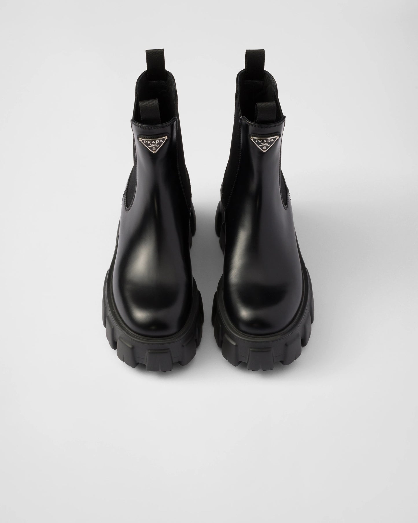 Monolith brushed leather Chelsea boots