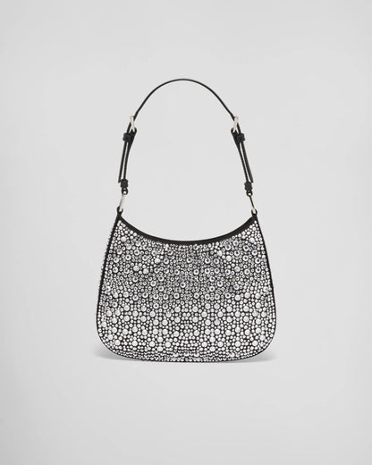 Prada Cleo satin bag with crystals