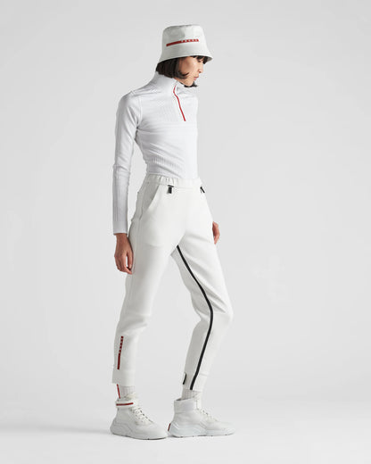 Tech Rec Re-Nylon piqué sports top