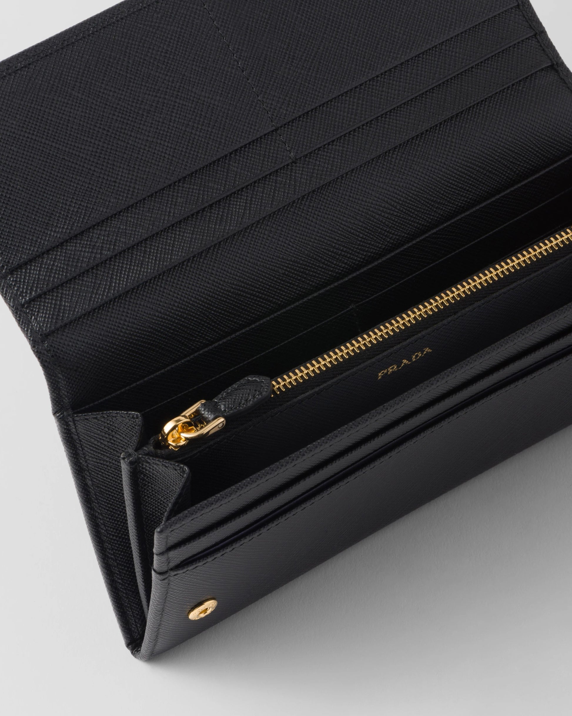 Large Saffiano Leather Wallet