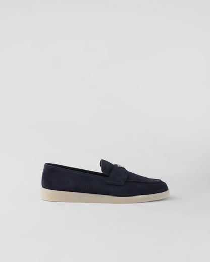 Suede loafers