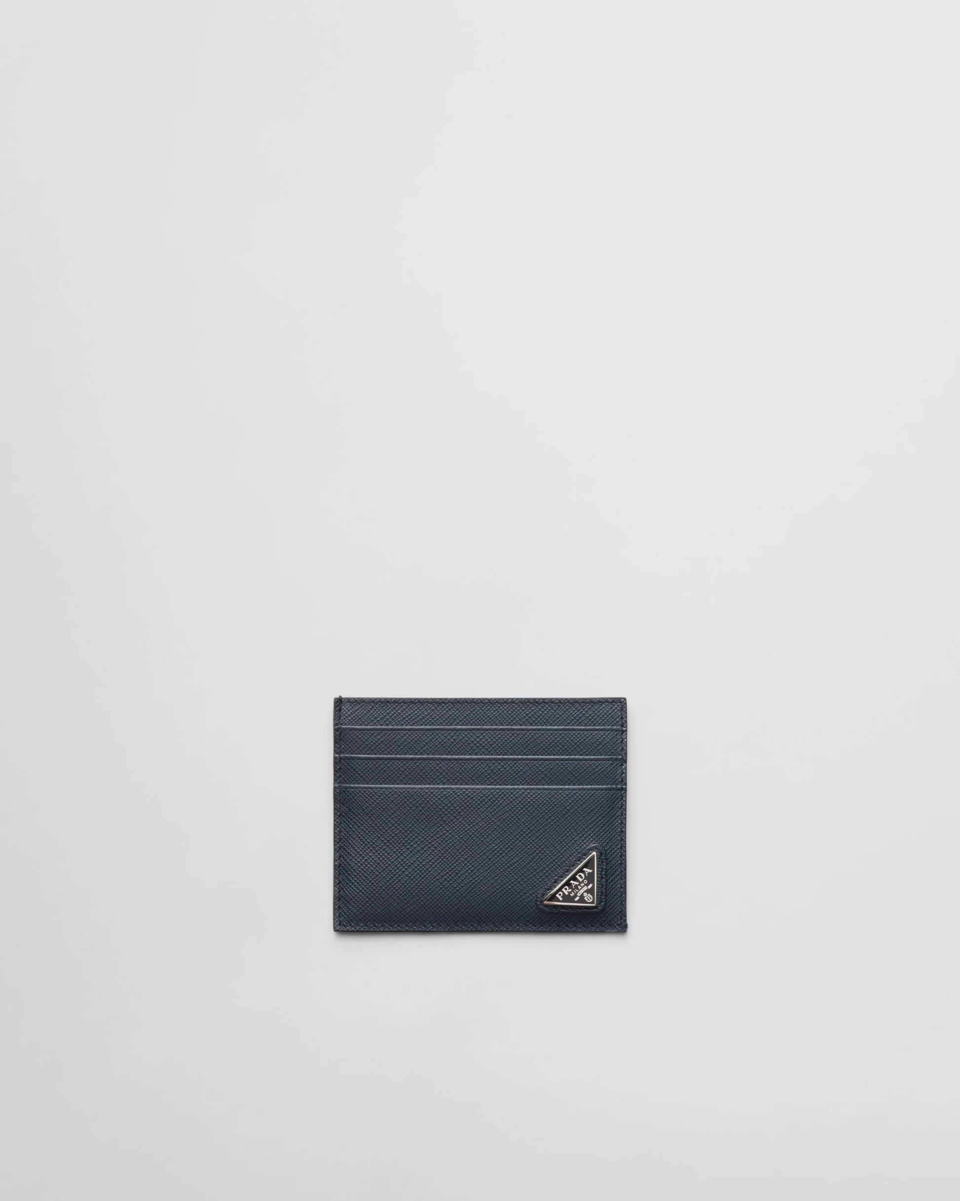 Saffiano leather card holder