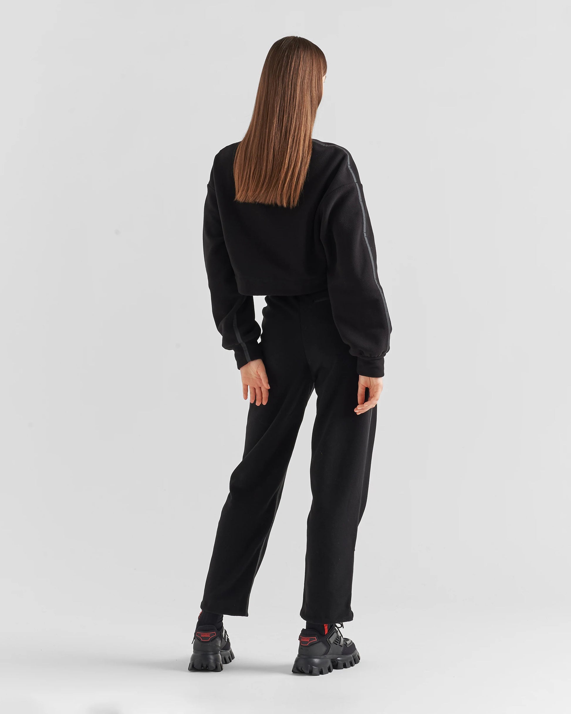 Recycled technical fleece joggers