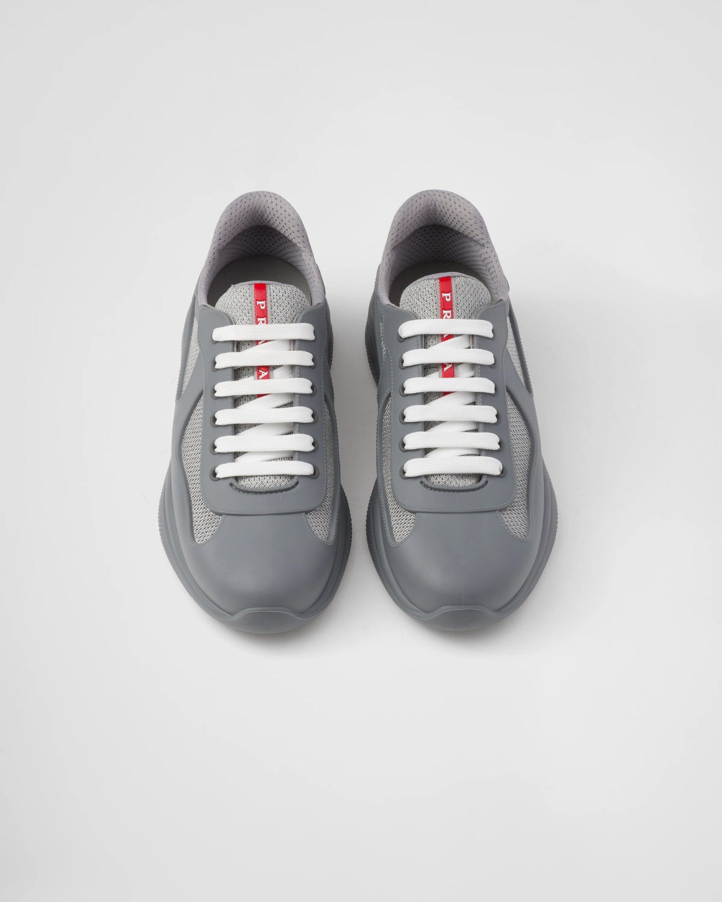 Prada America's Cup Soft rubber and bike fabric sneakers