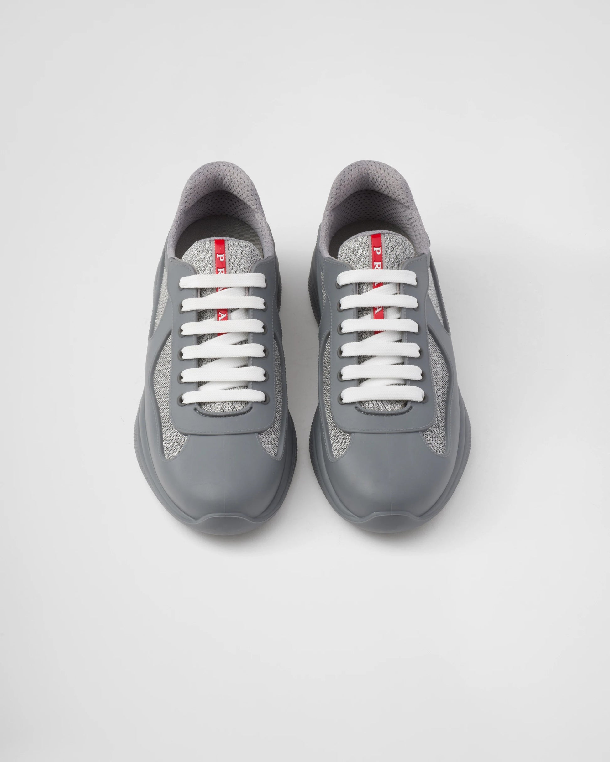 Prada America's Cup Soft rubber and bike fabric sneakers
