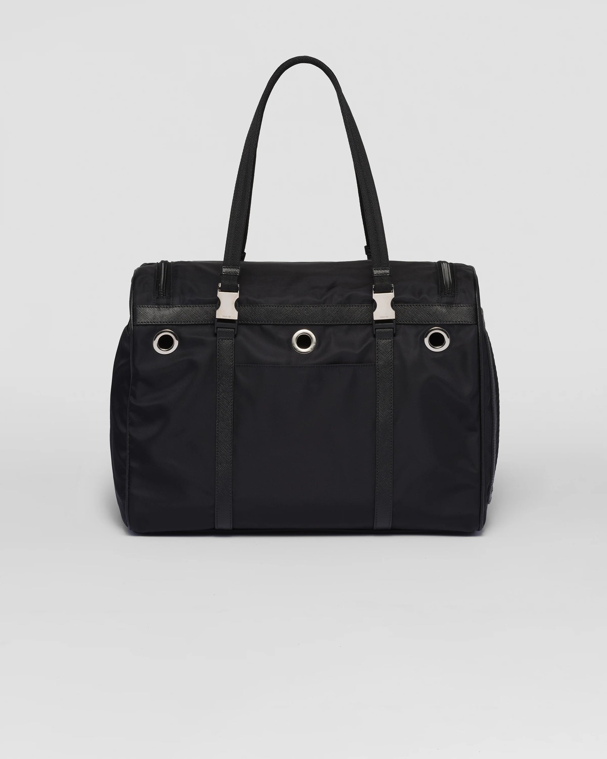 Re-Nylon and Saffiano leather pet bag