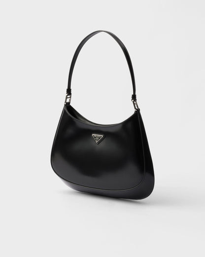 Prada Cleo brushed leather shoulder bag