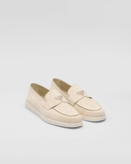 Suede loafers