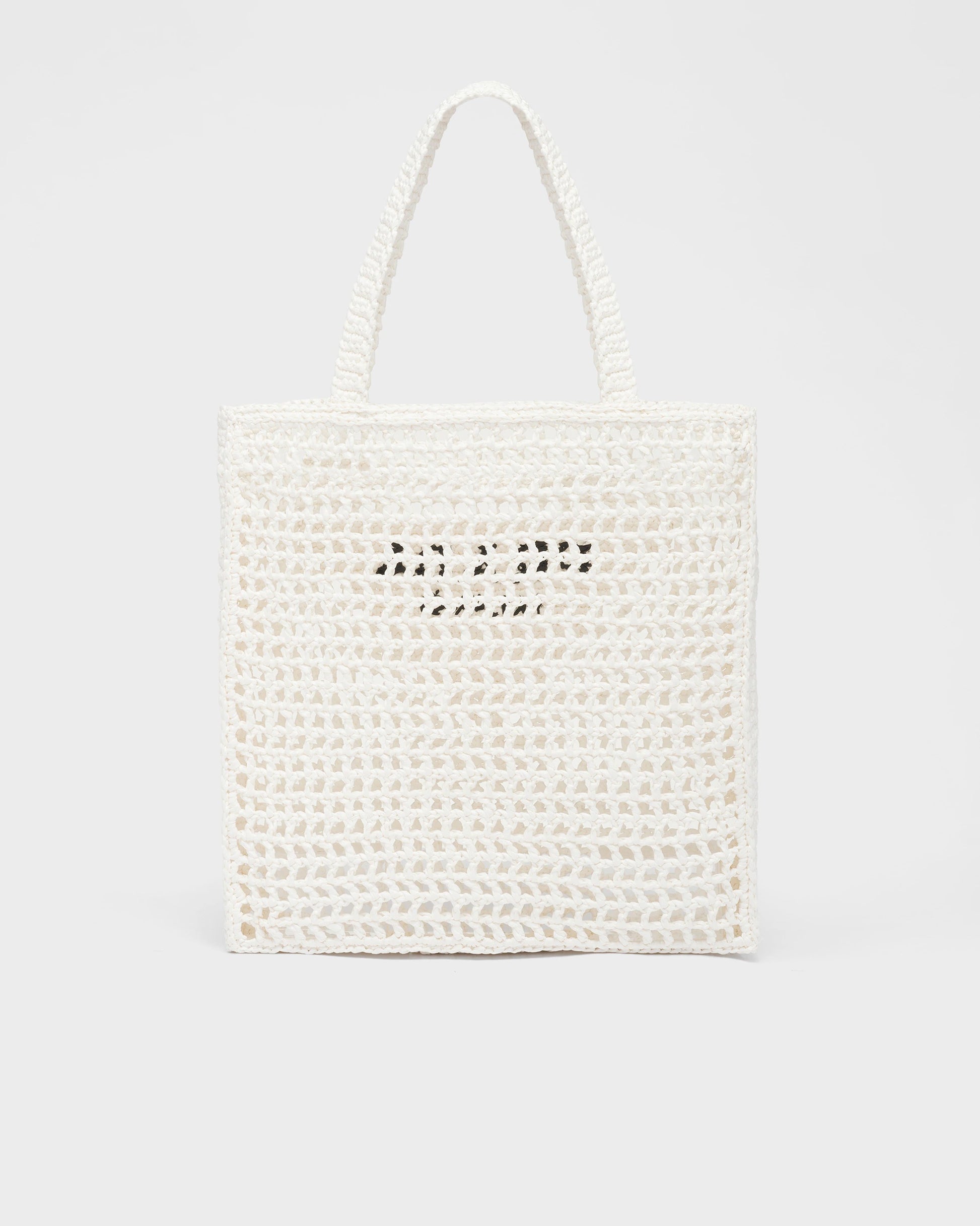 Crochet tote bag