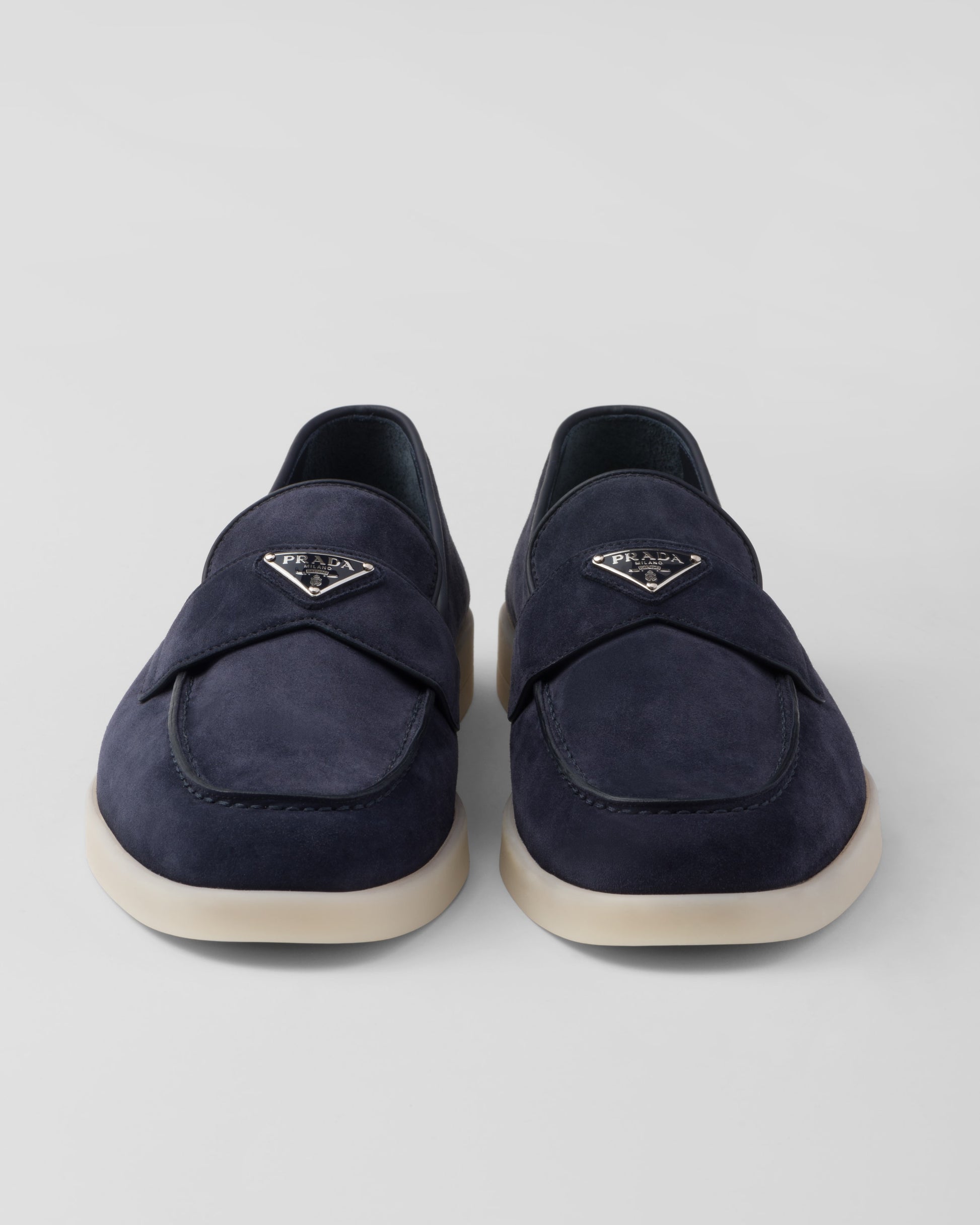 Suede loafers