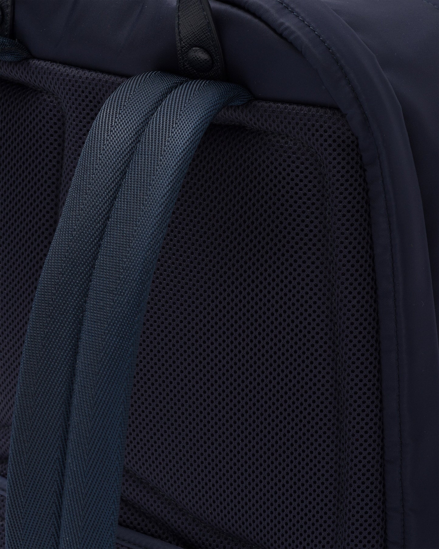 Re-Nylon and Saffiano leather backpack