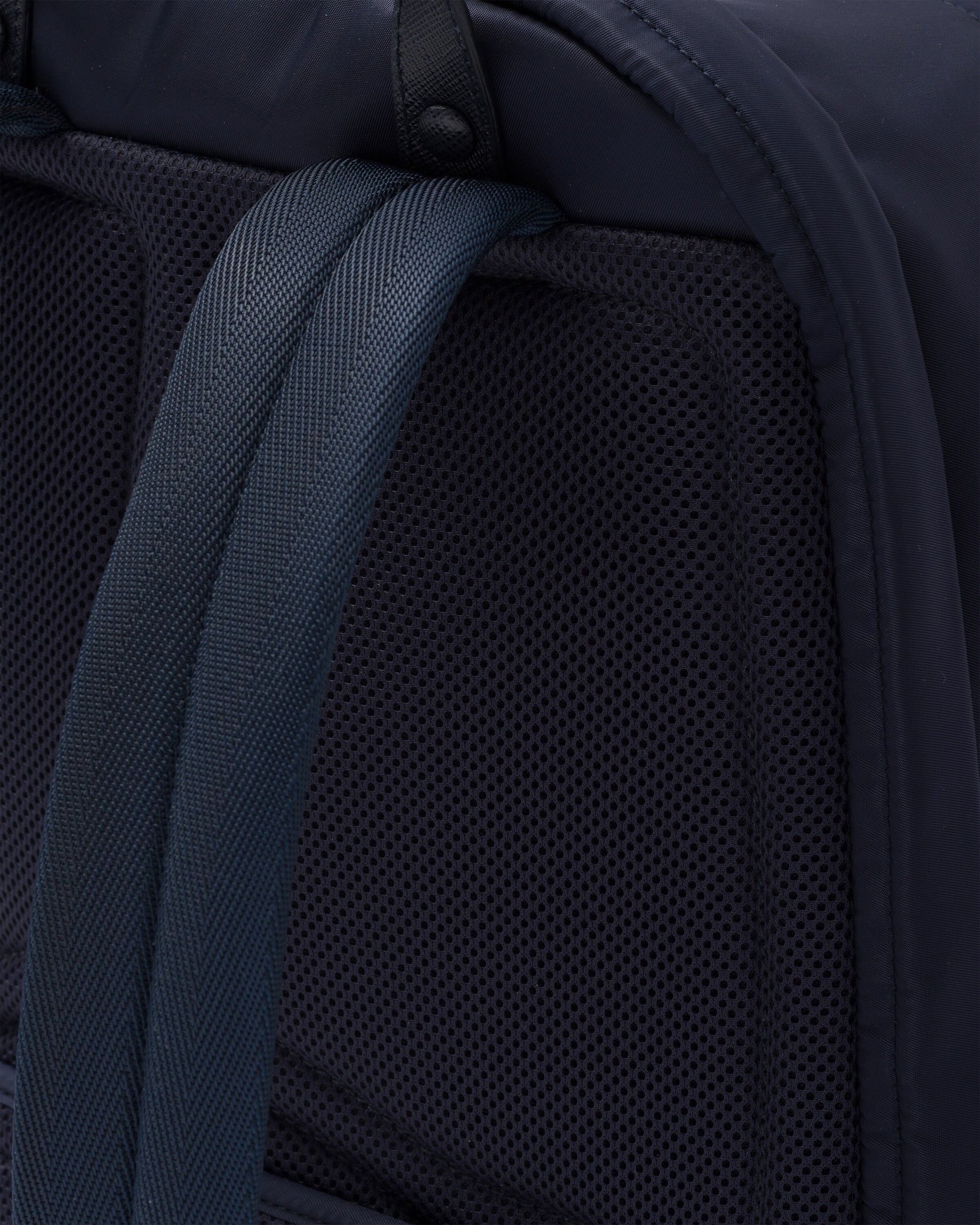Re-Nylon and Saffiano leather backpack