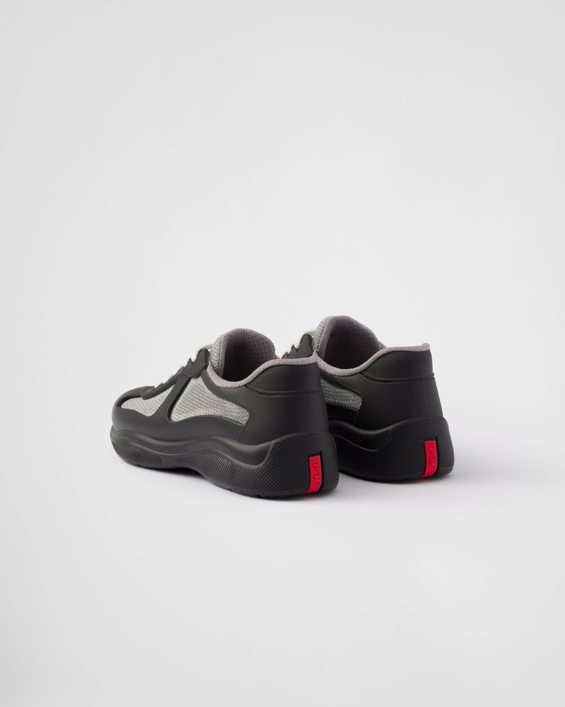 Prada America's Cup Soft rubber and bike fabric sneakers
