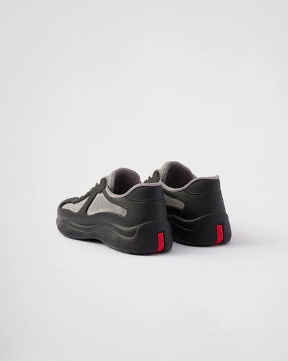 Prada America's Cup Soft rubber and bike fabric sneakers