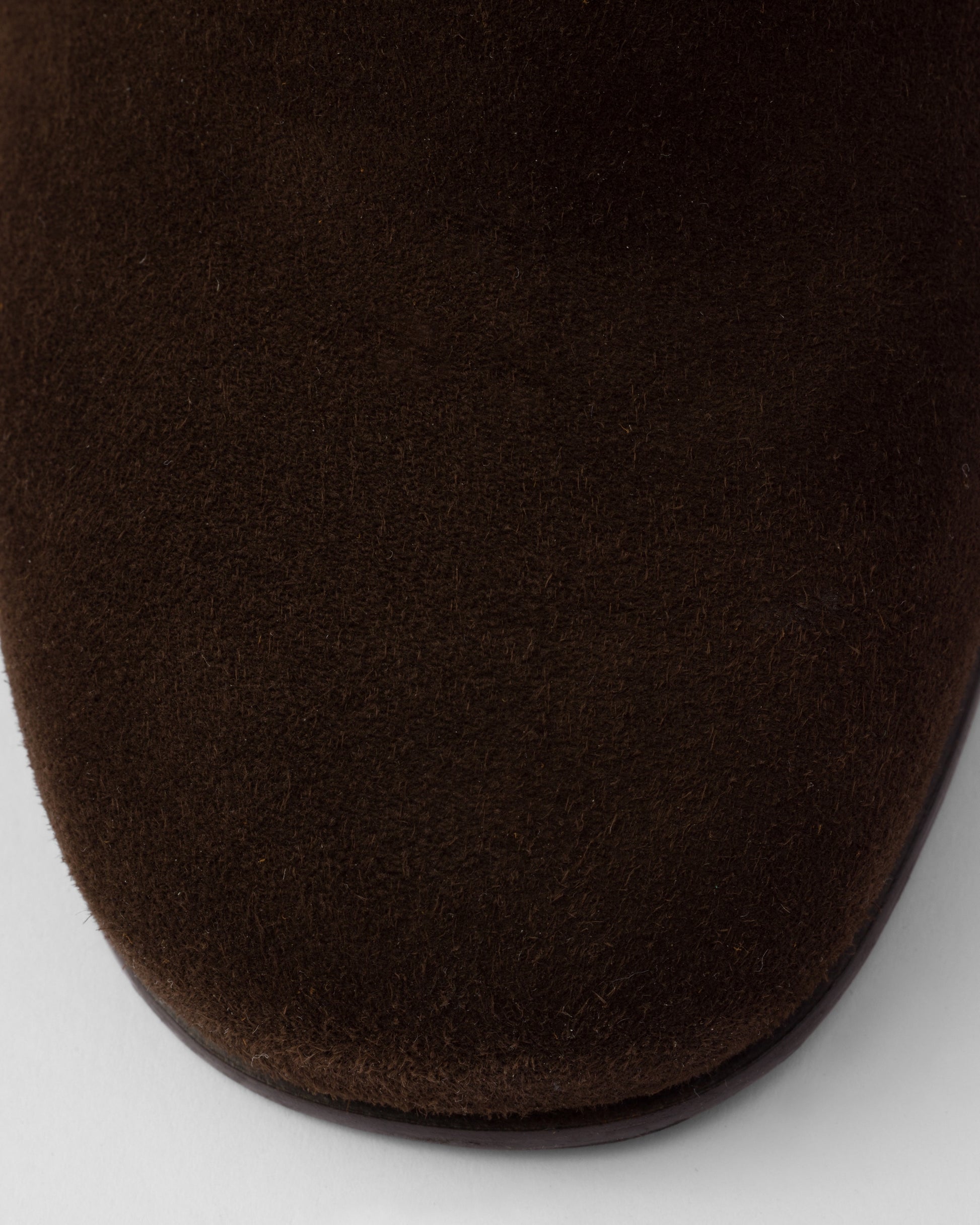 Suede booties