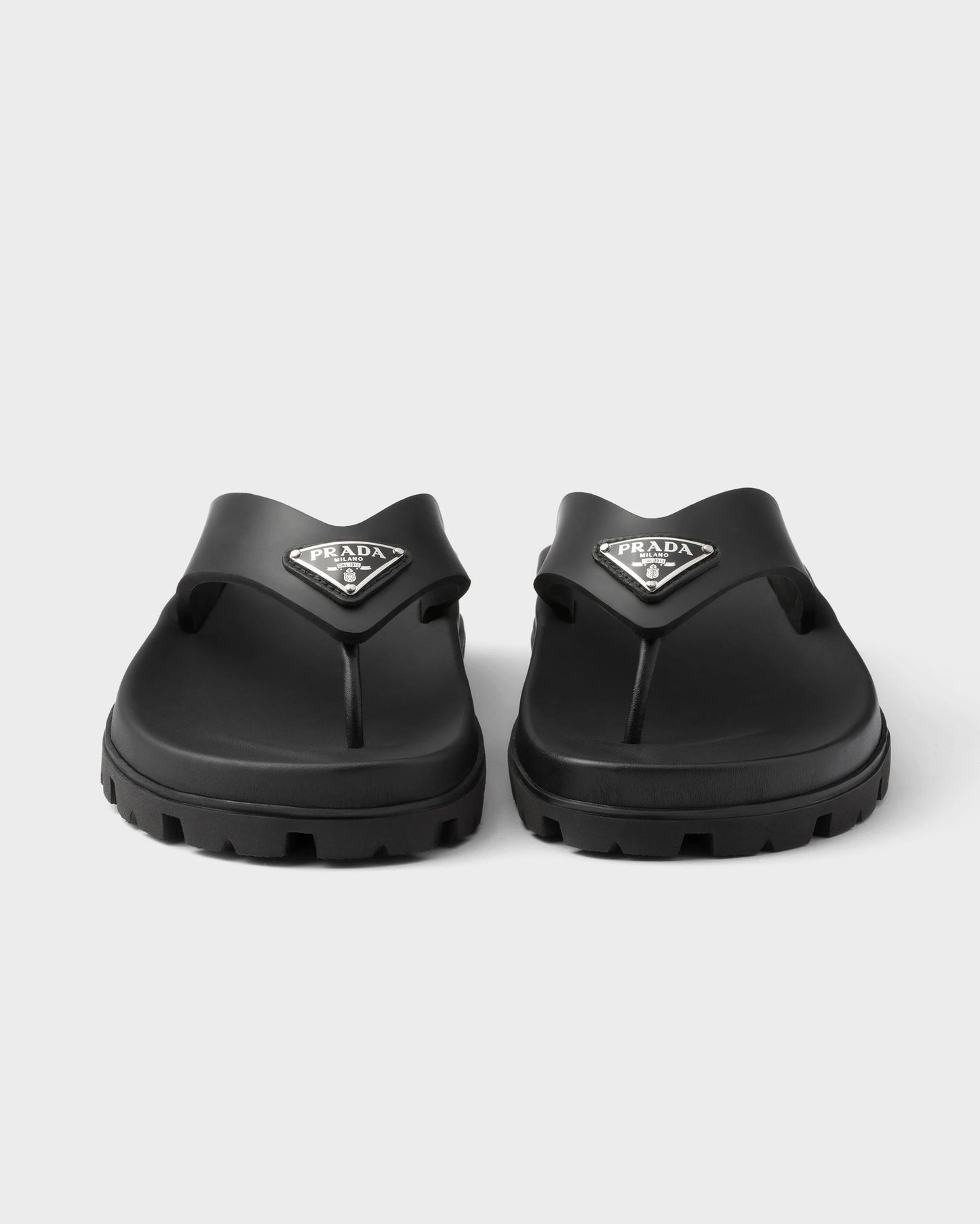 Rubber thong sandals