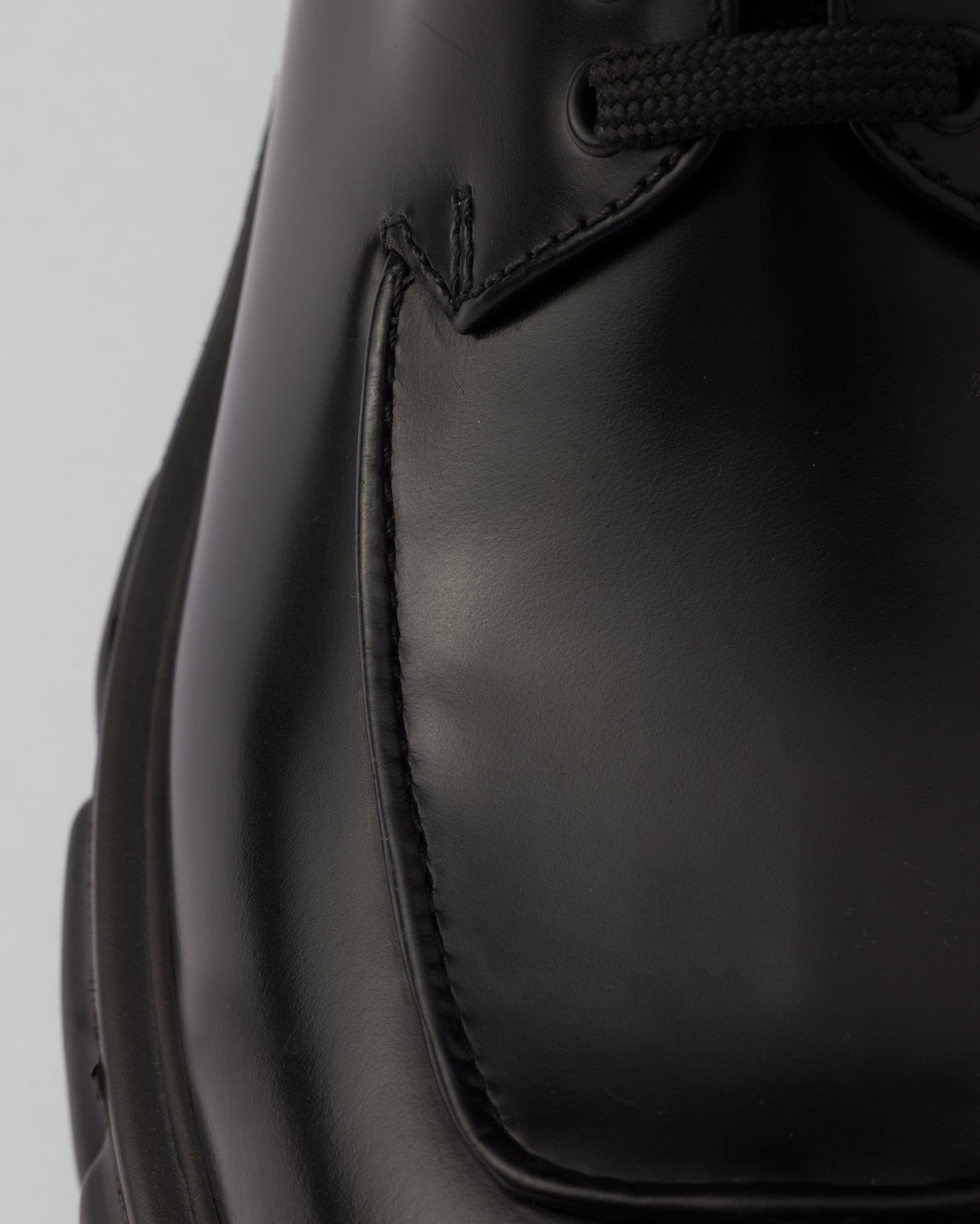 Monolith brushed leather lace-up shoes