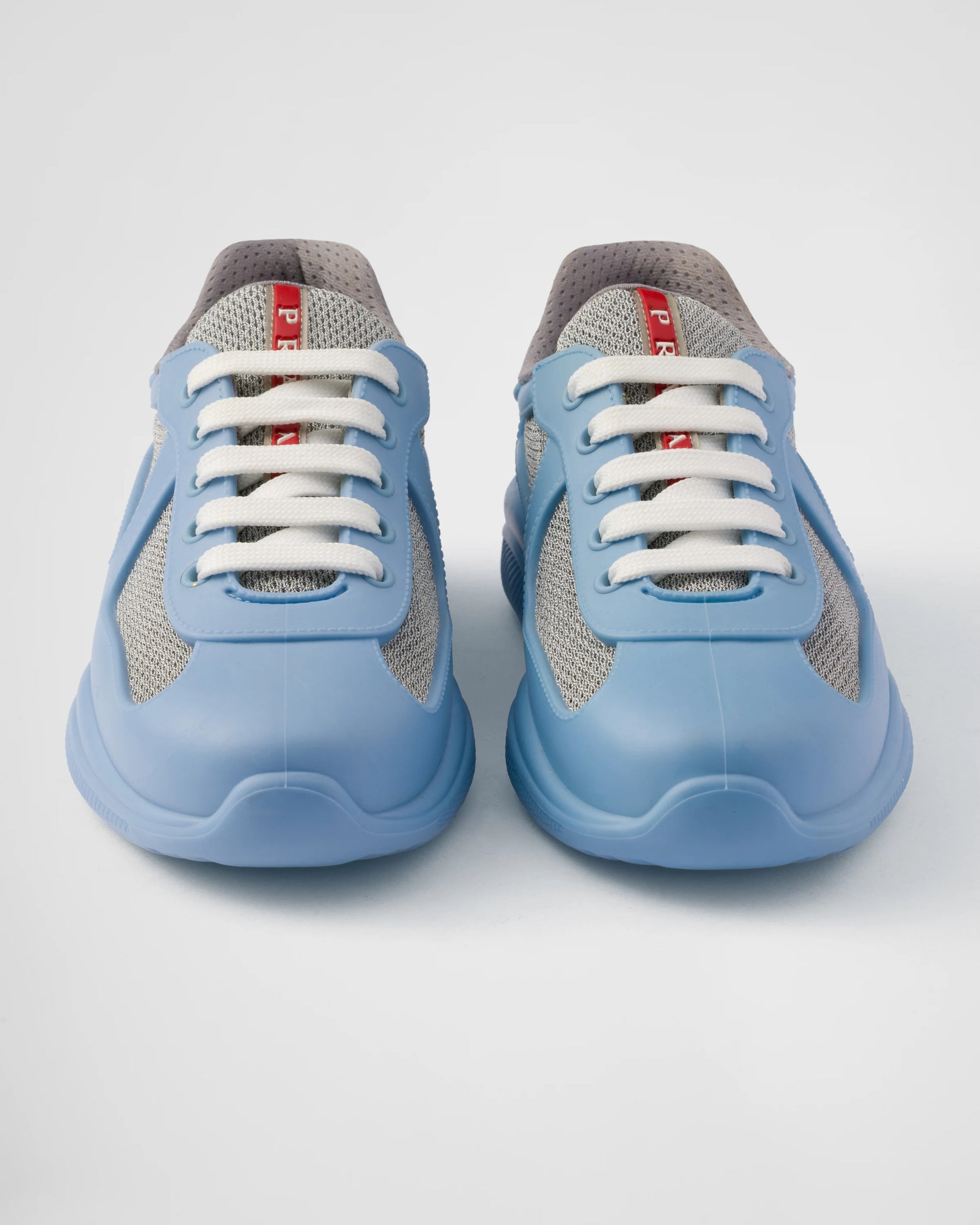 Prada America's Cup Soft rubber and bike fabric sneakers