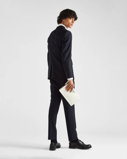 Single Breasted Wool And Mohair Suit