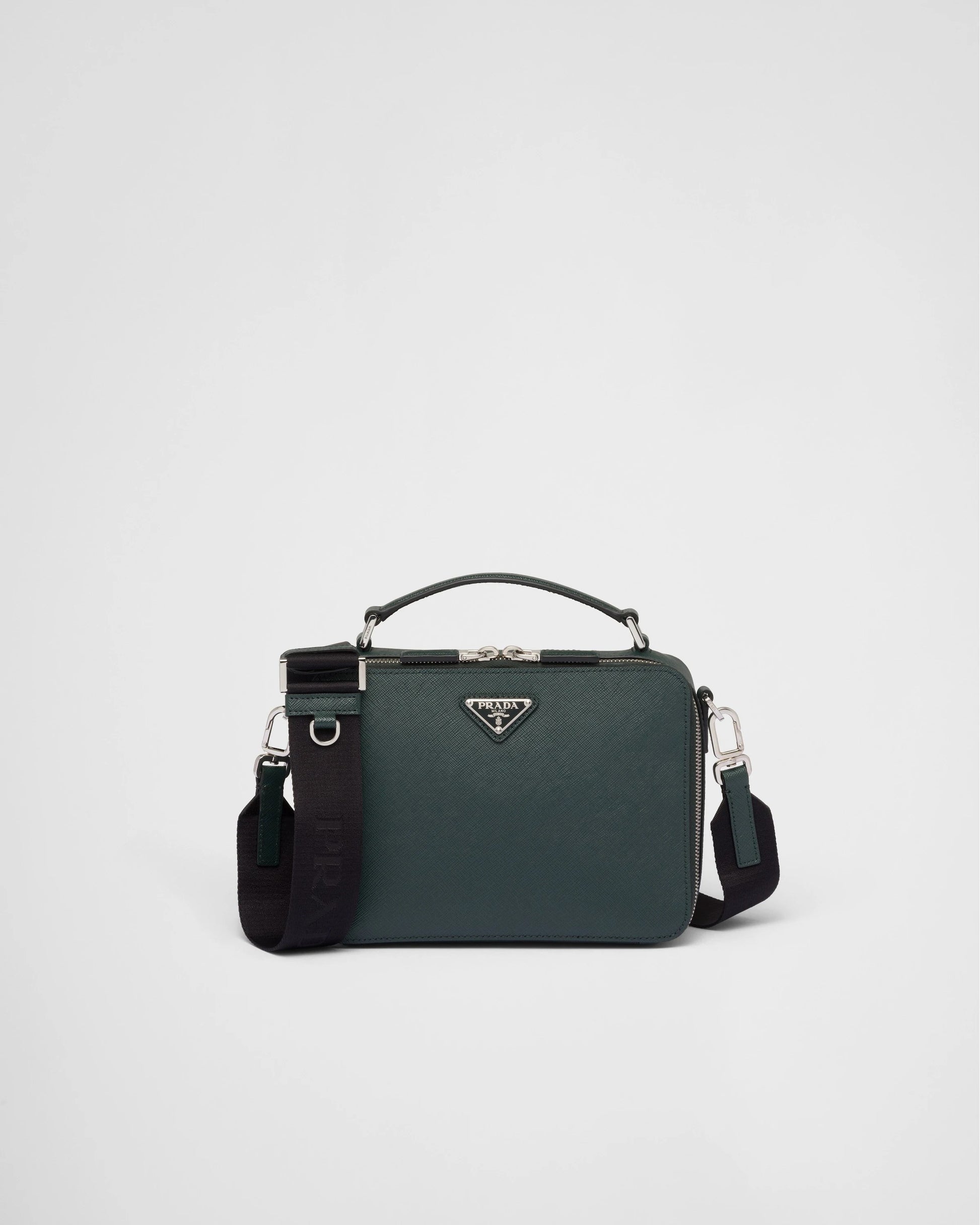 Prada Brique medium Saffiano leather bag