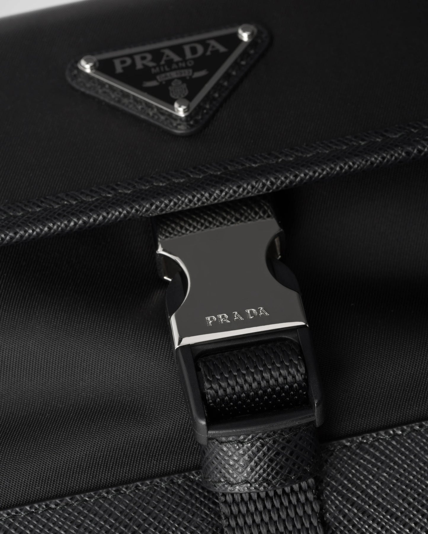 Re-Nylon and Saffiano leather smartphone case