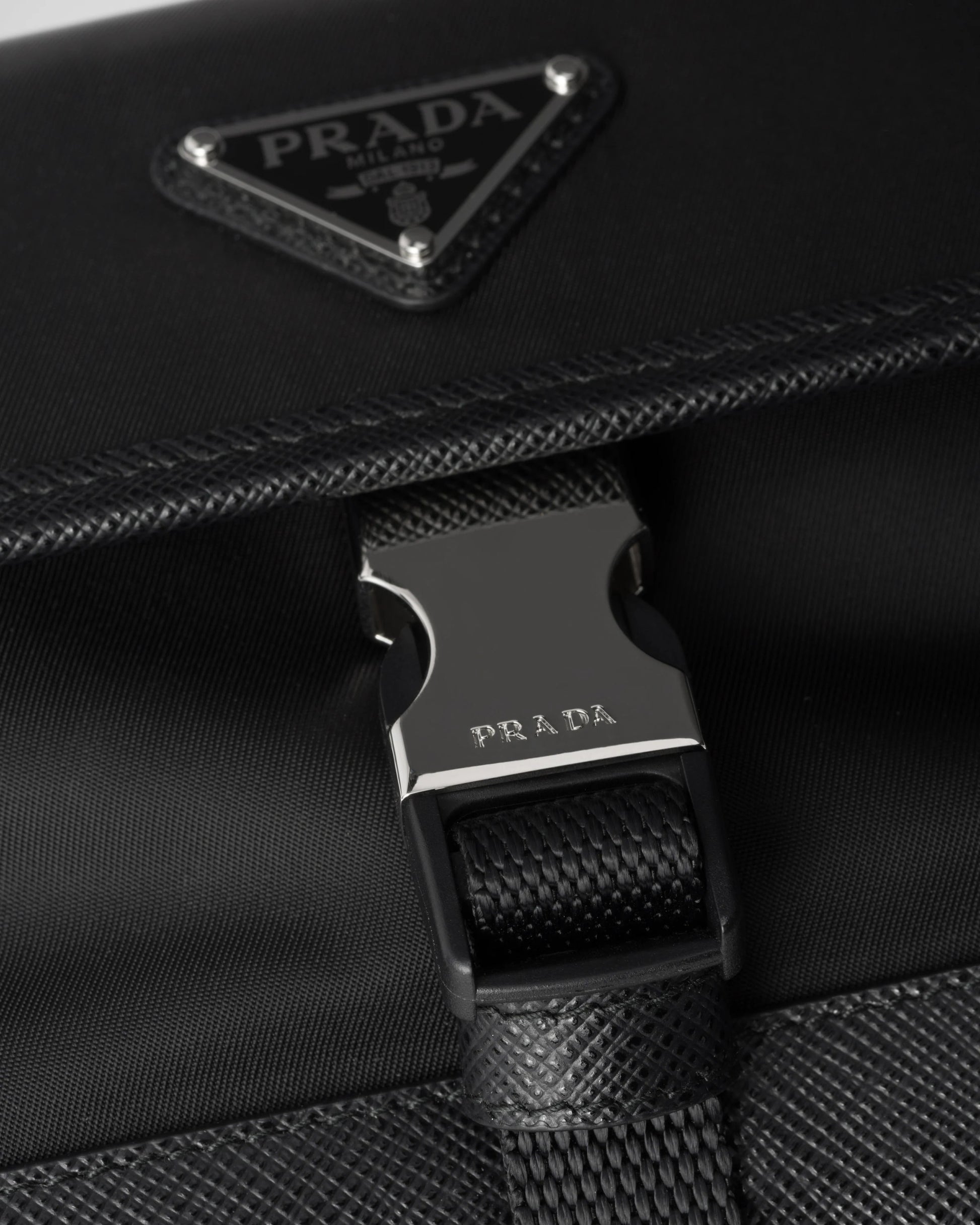 Re-Nylon and Saffiano leather smartphone case