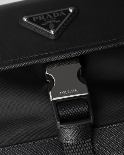 Re-Nylon and Saffiano leather smartphone case