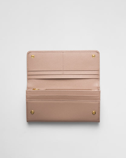 Large Saffiano Leather Wallet