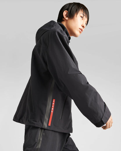 Light technical fabric windbreaker