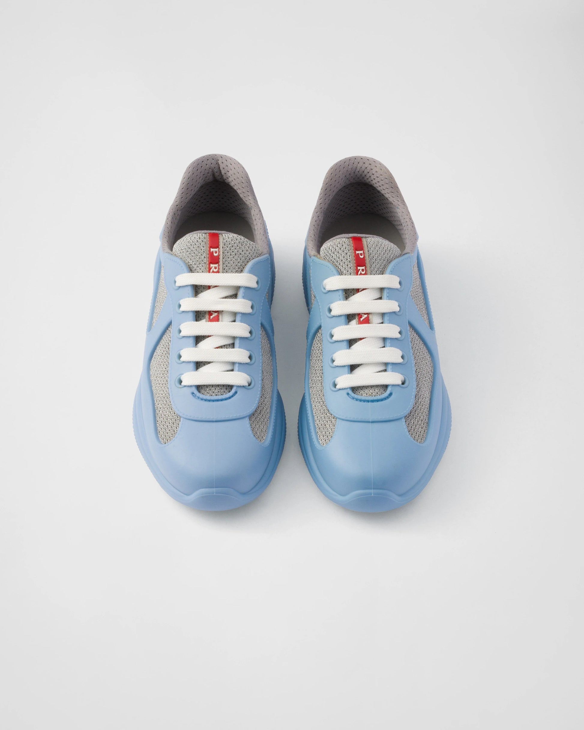Prada America's Cup Soft rubber and bike fabric sneakers