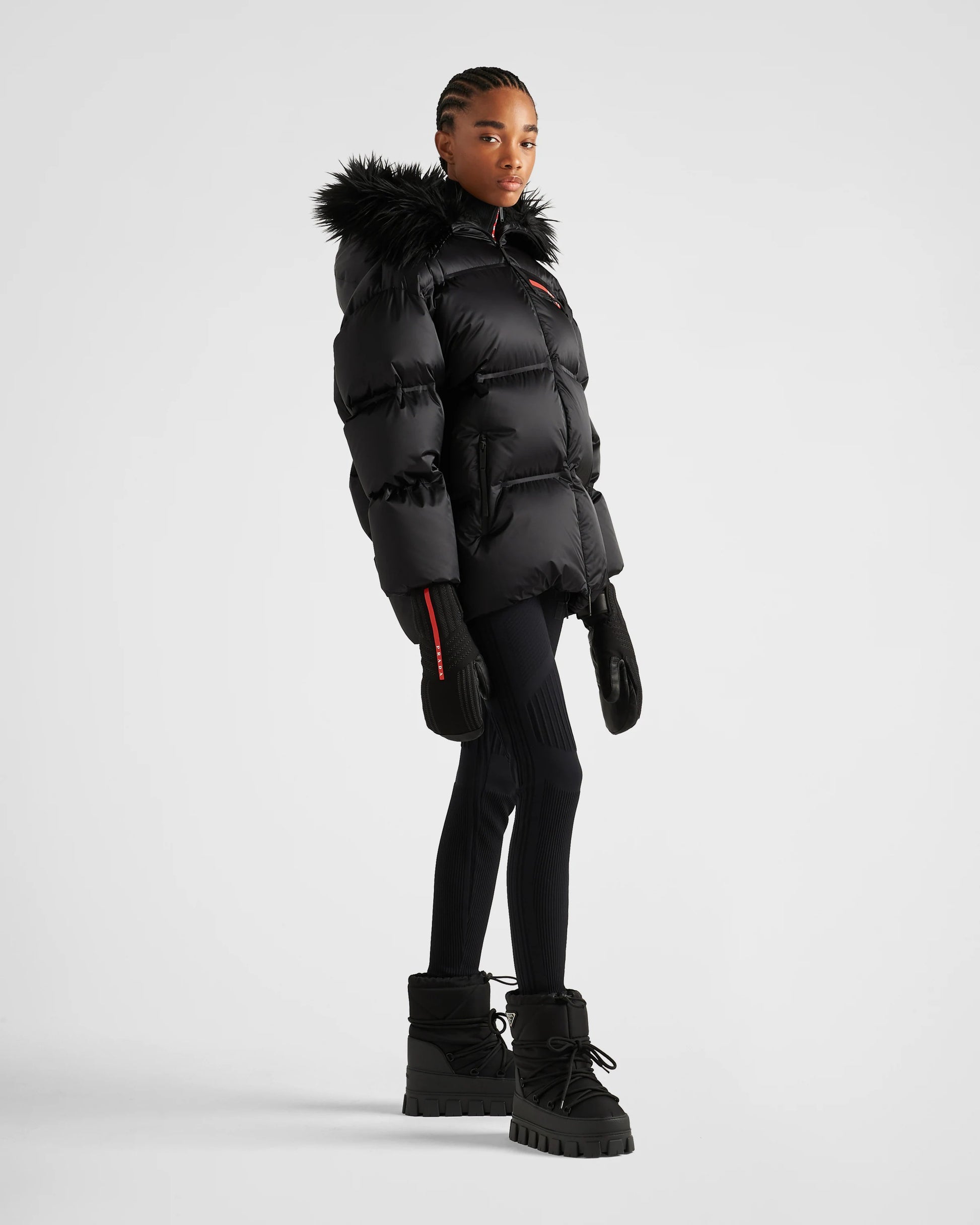 Technical Re-Nylon down jacket