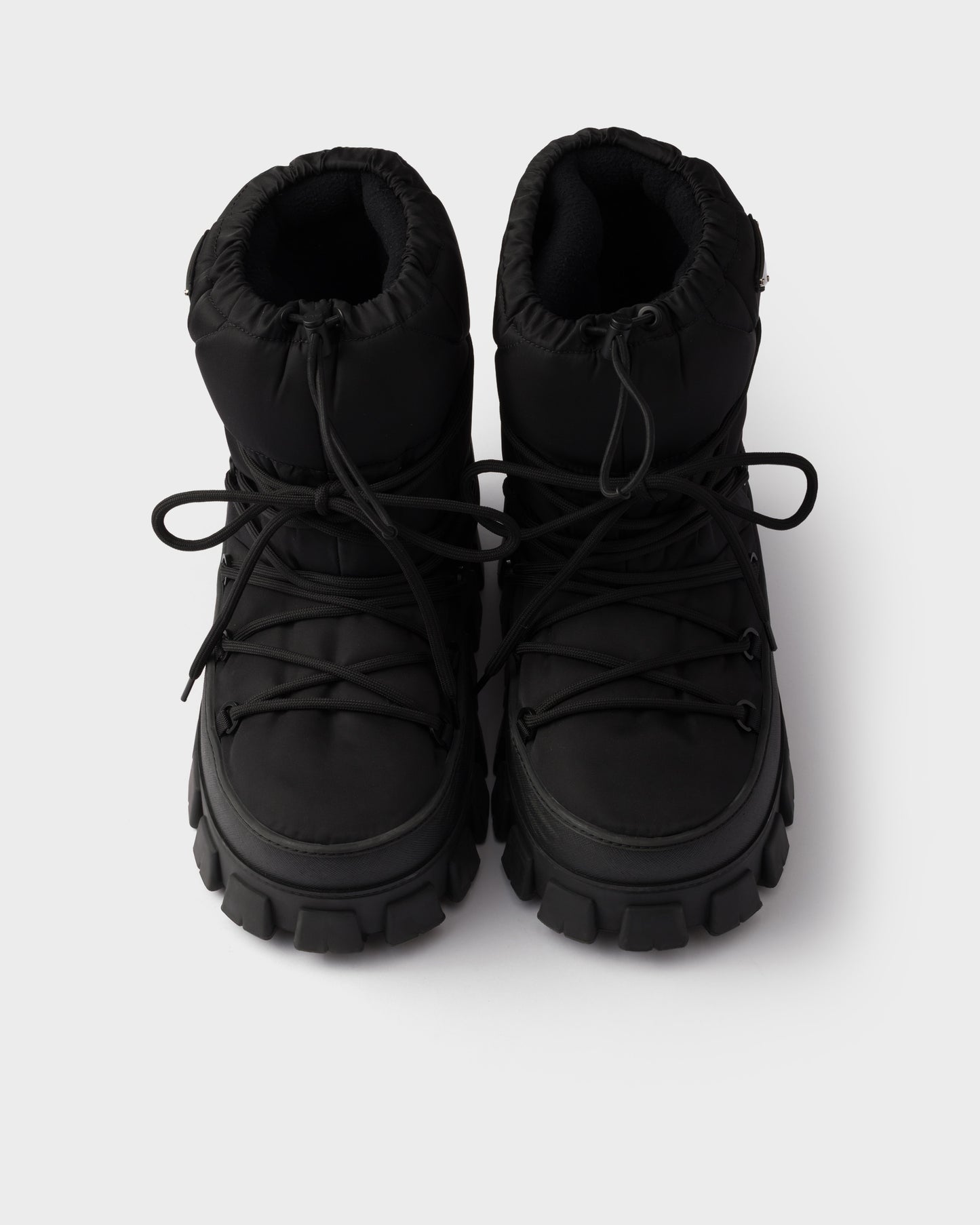 Re-Nylon gabardine après ski booties
