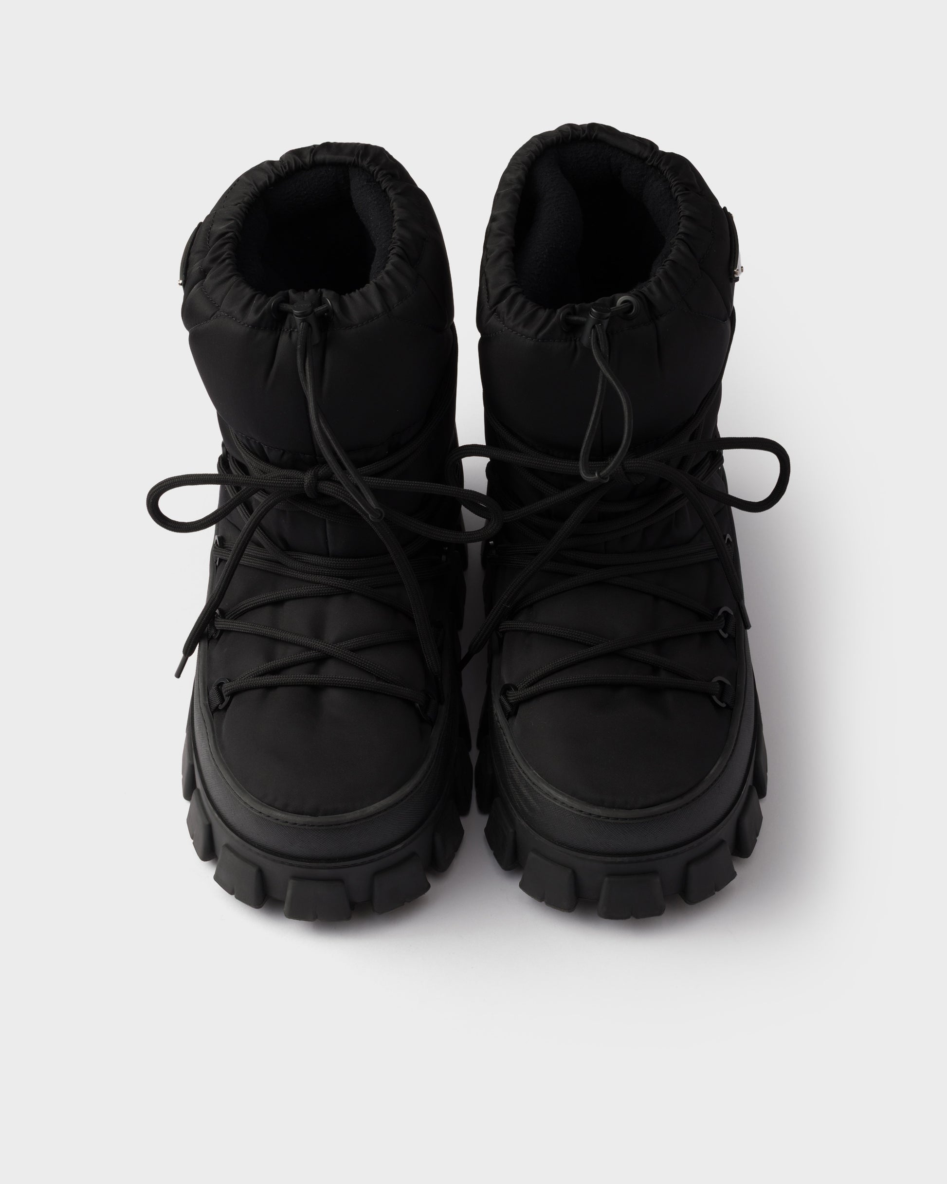 Re-Nylon gabardine après ski booties