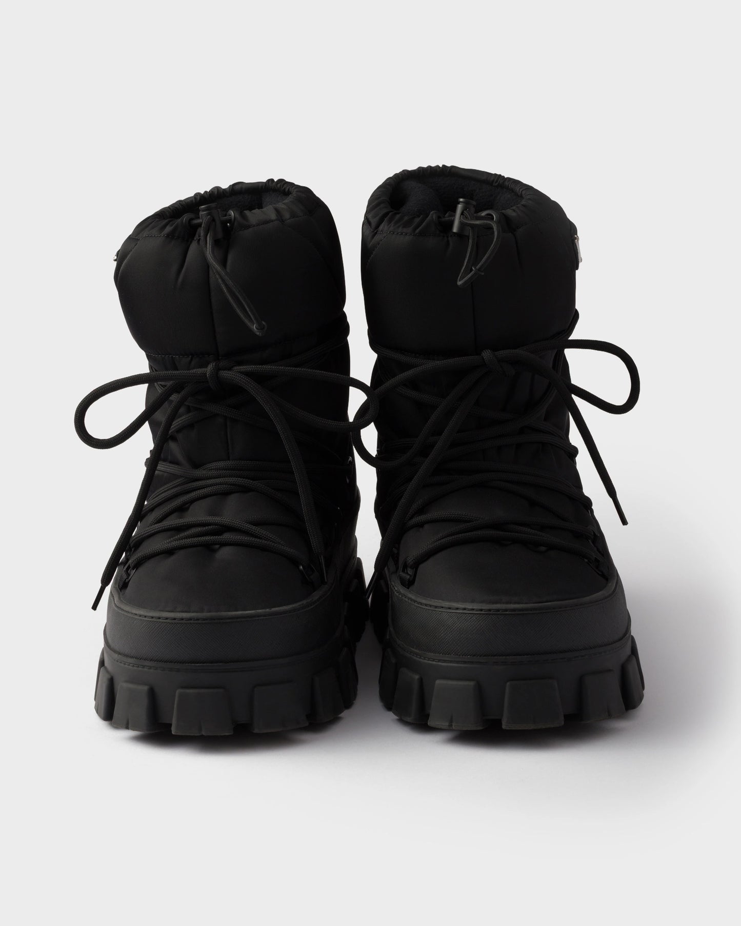 Re-Nylon gabardine après ski booties
