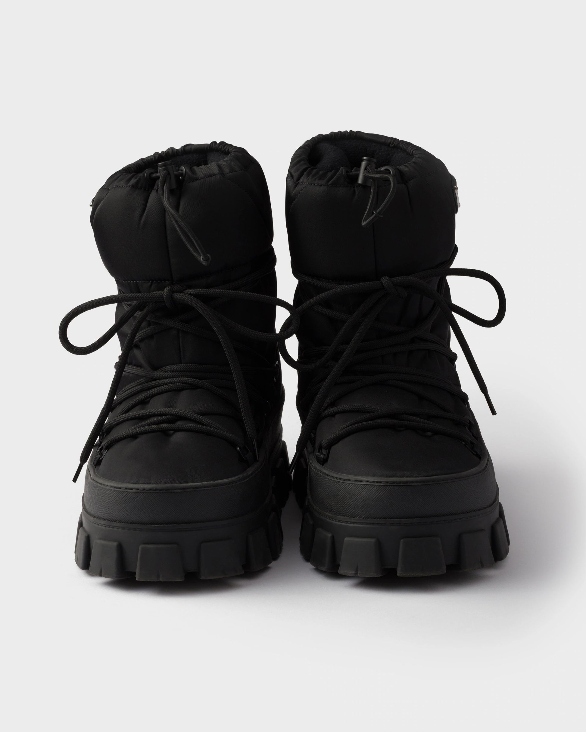 Re-Nylon gabardine après ski booties