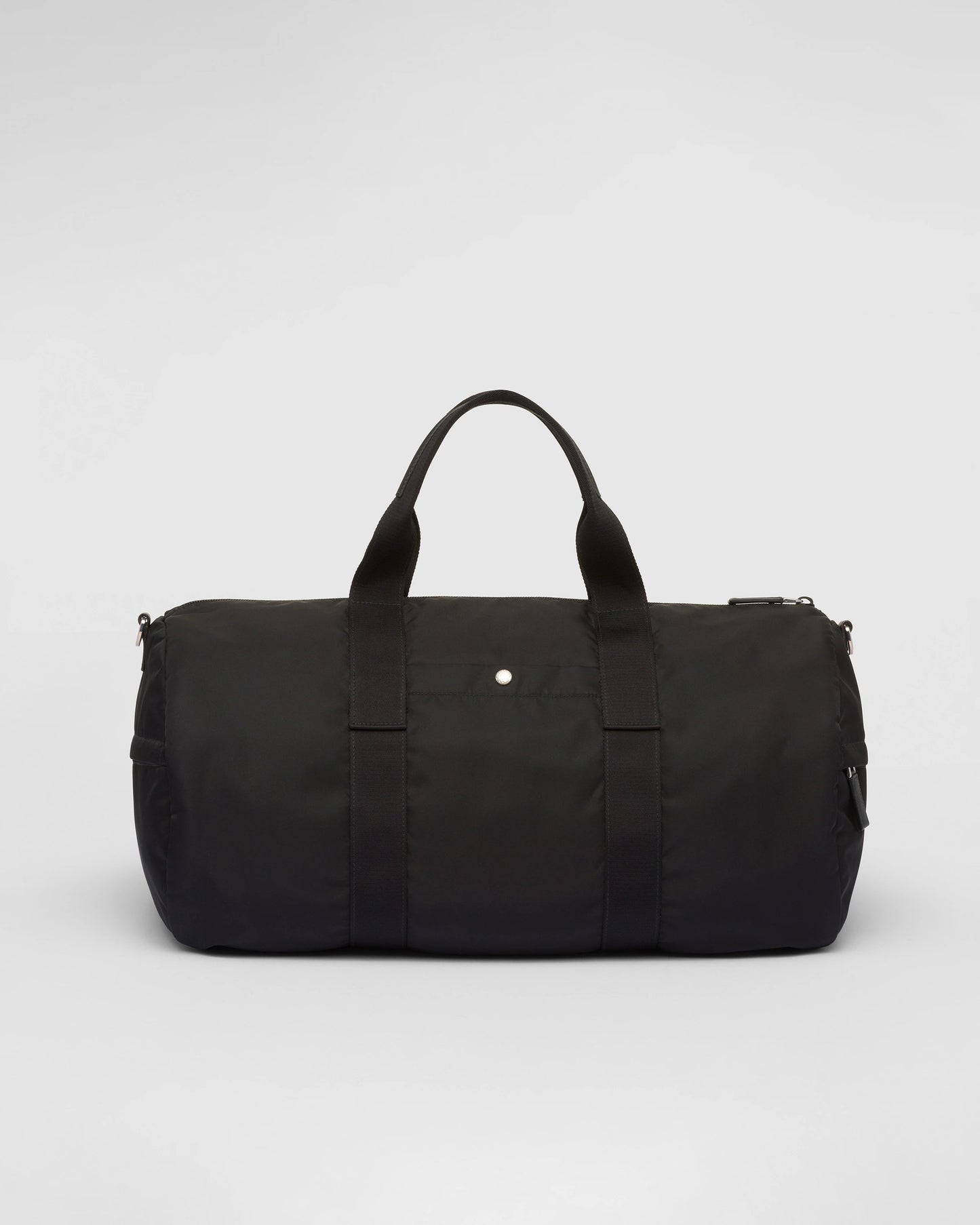 Re-Nylon and Saffiano leather duffle bag