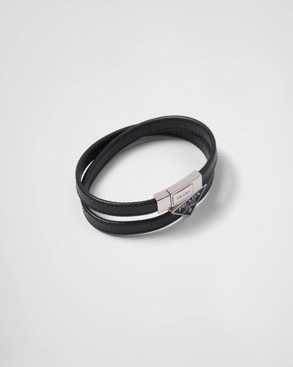 Saffiano Leather Bracelet