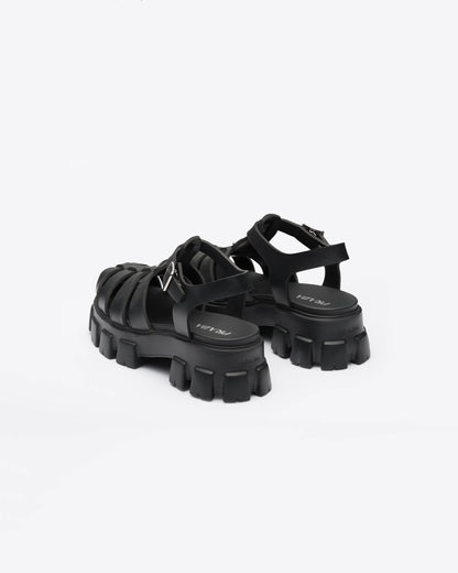 Monolith rubber sandals