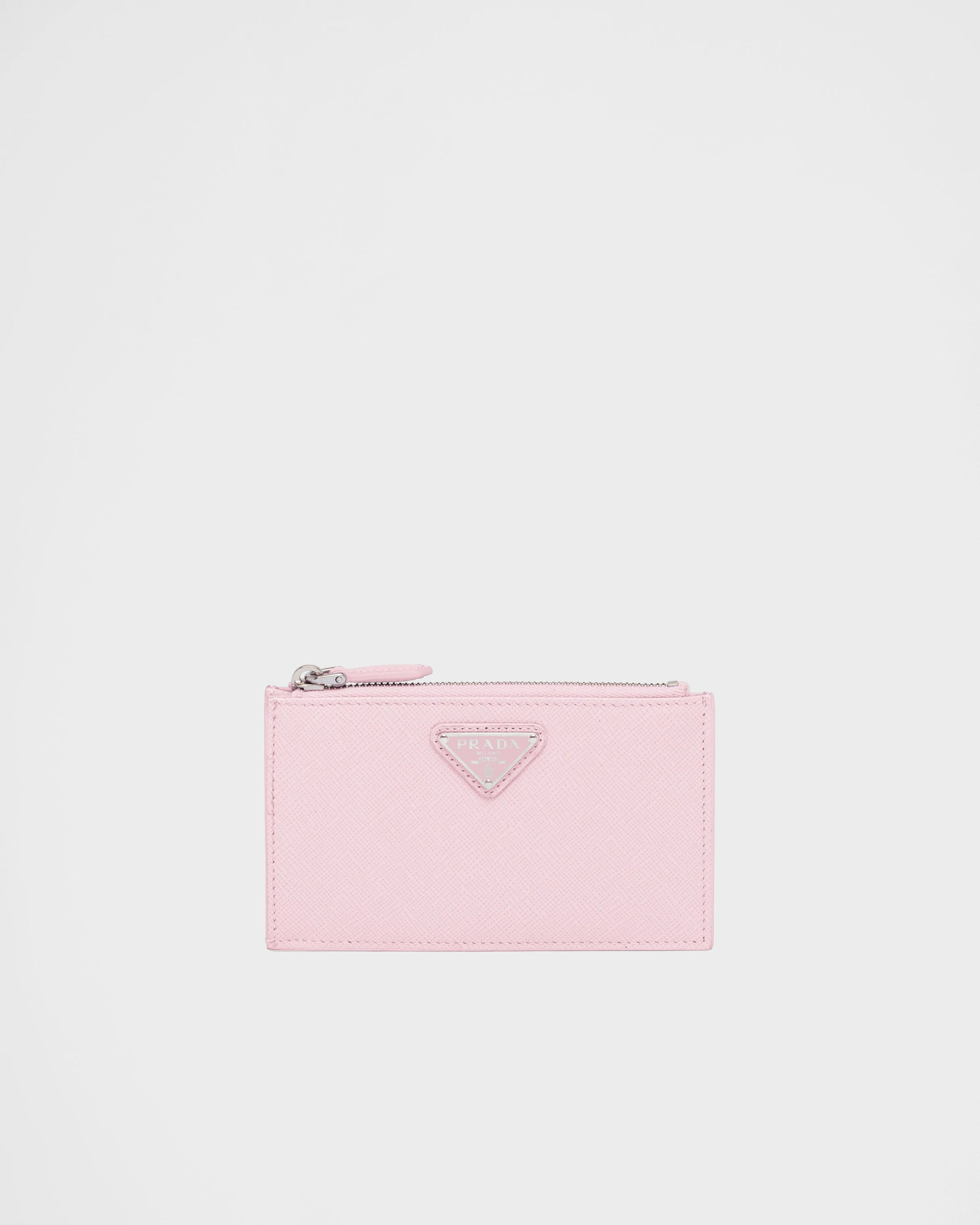 Saffiano leather card holder