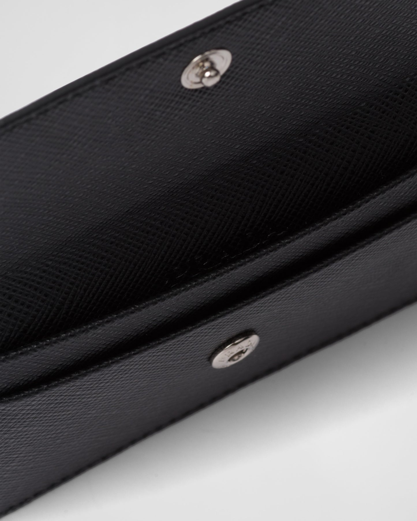 Saffiano leather card holder