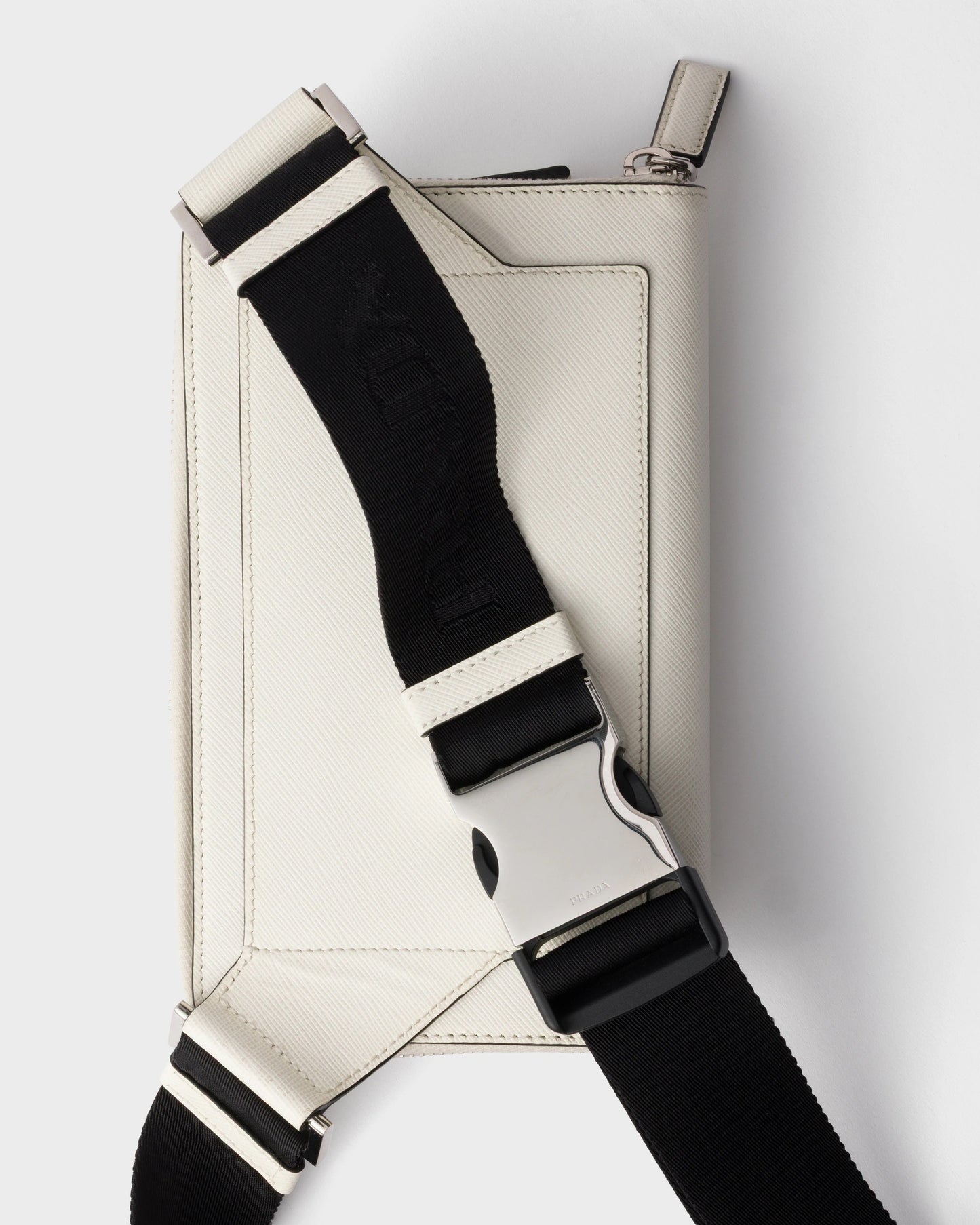 Saffiano leather belt bag