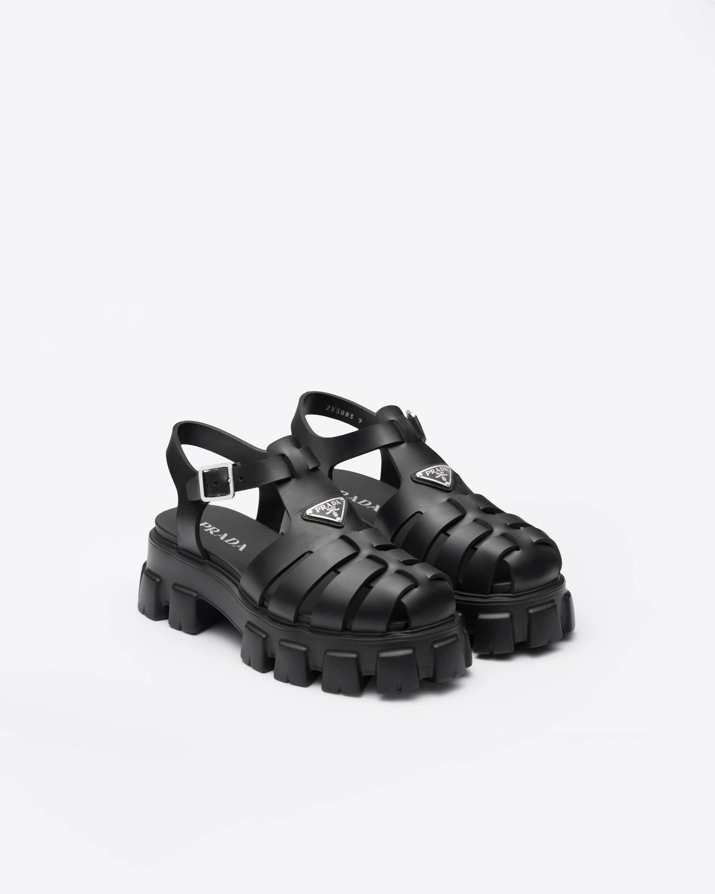 Monolith rubber sandals