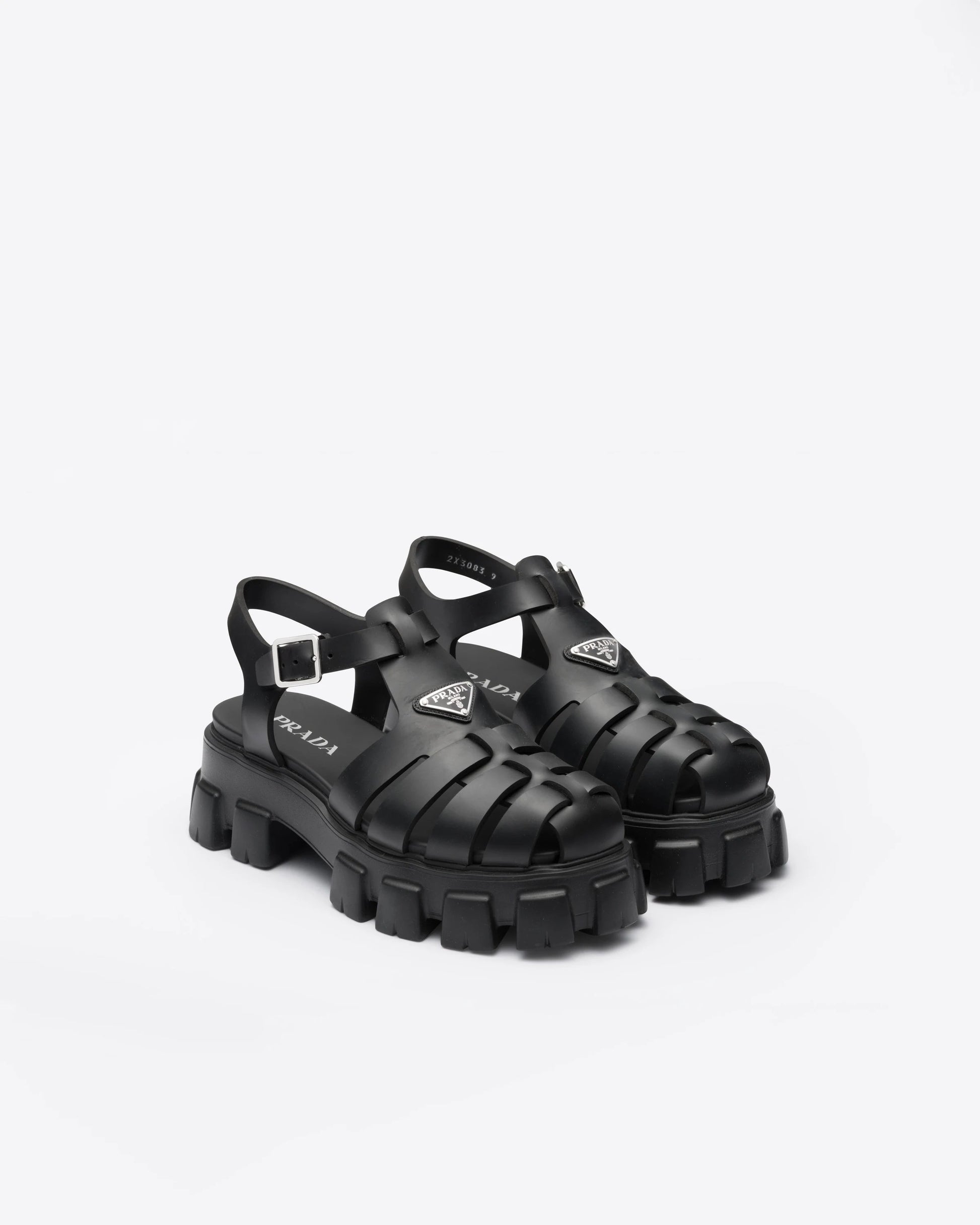 Monolith rubber sandals
