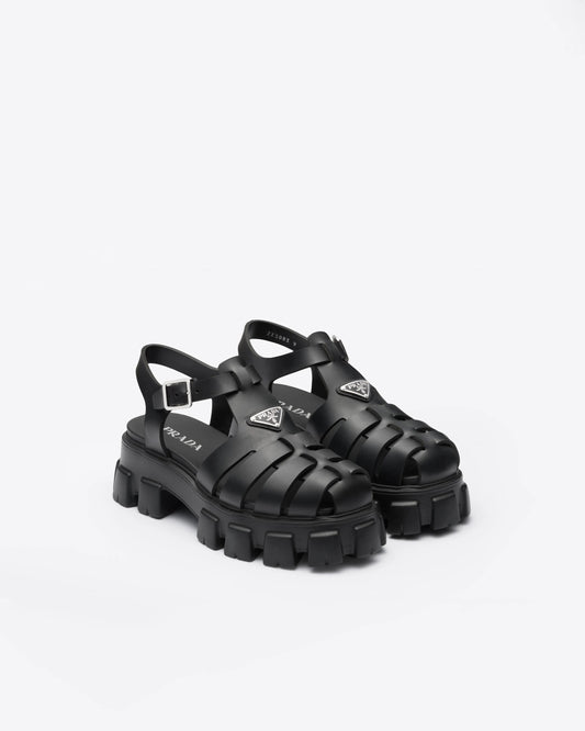 Monolith rubber sandals