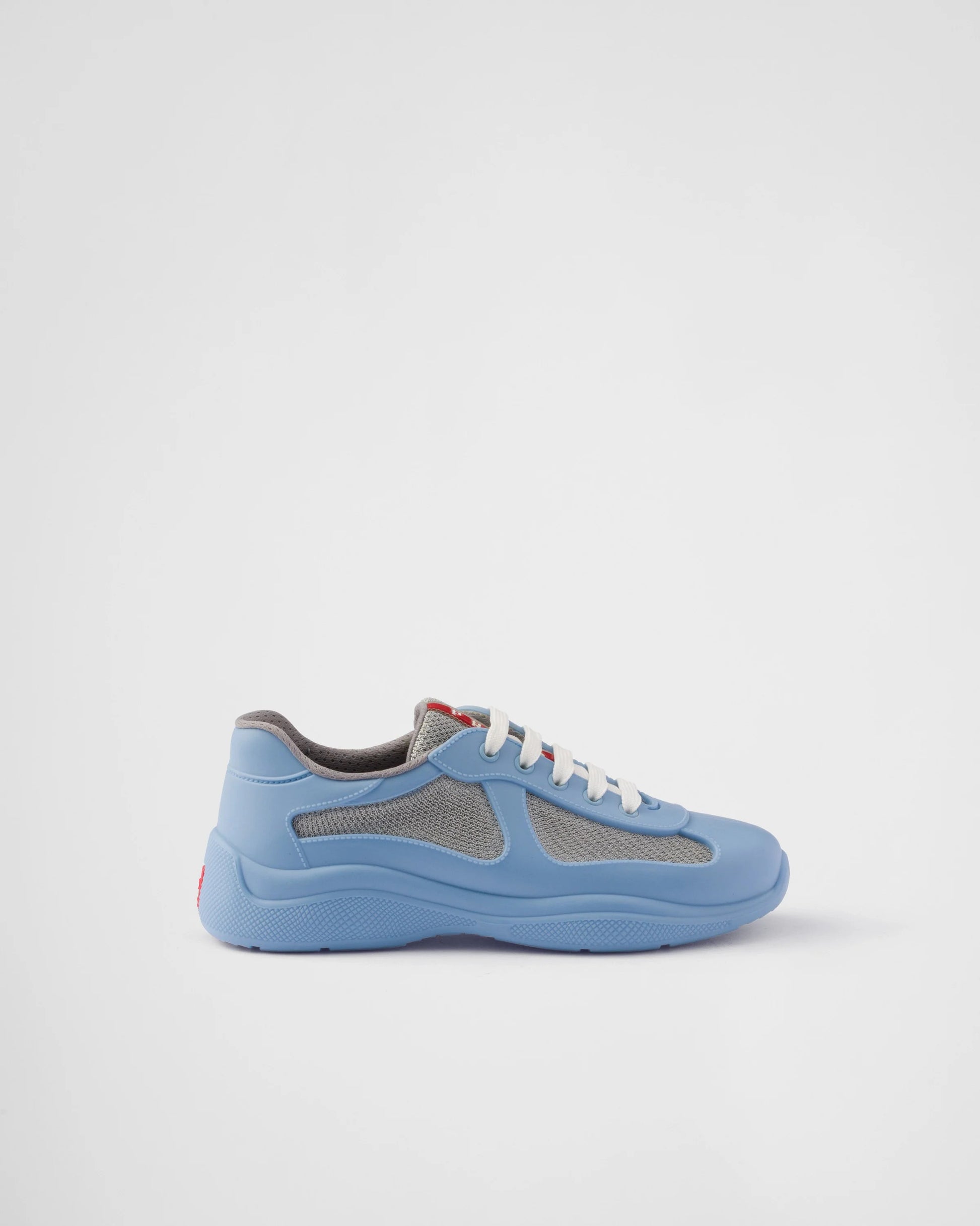 Prada America's Cup Soft rubber and bike fabric sneakers