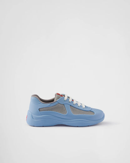 Prada America's Cup Soft rubber and bike fabric sneakers