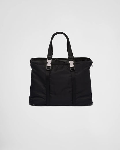 Re-Nylon and Saffiano leather pet bag