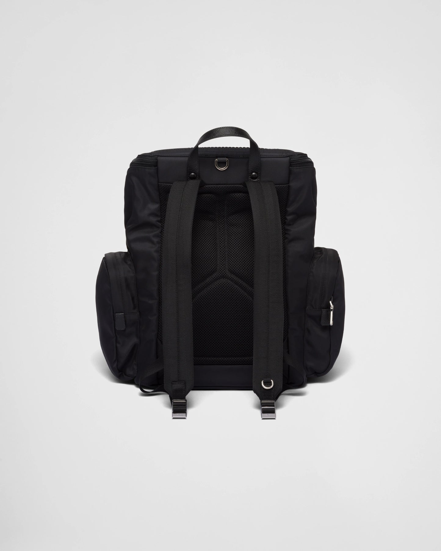 Re-Nylon and Saffiano leather pet bag