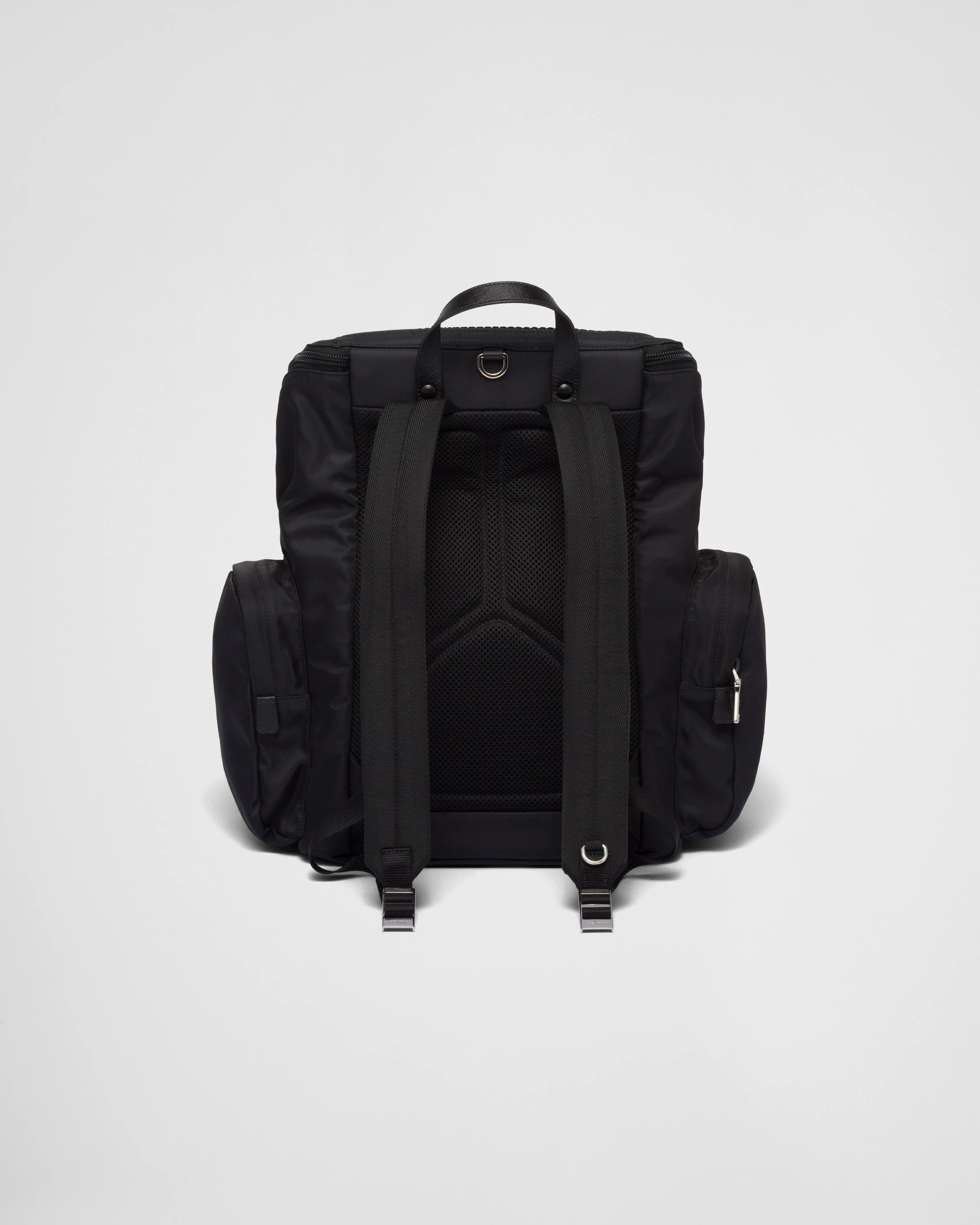 Re-Nylon and Saffiano leather pet bag