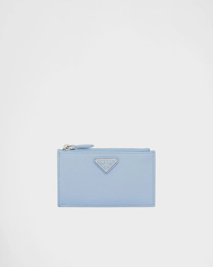 Saffiano leather card holder